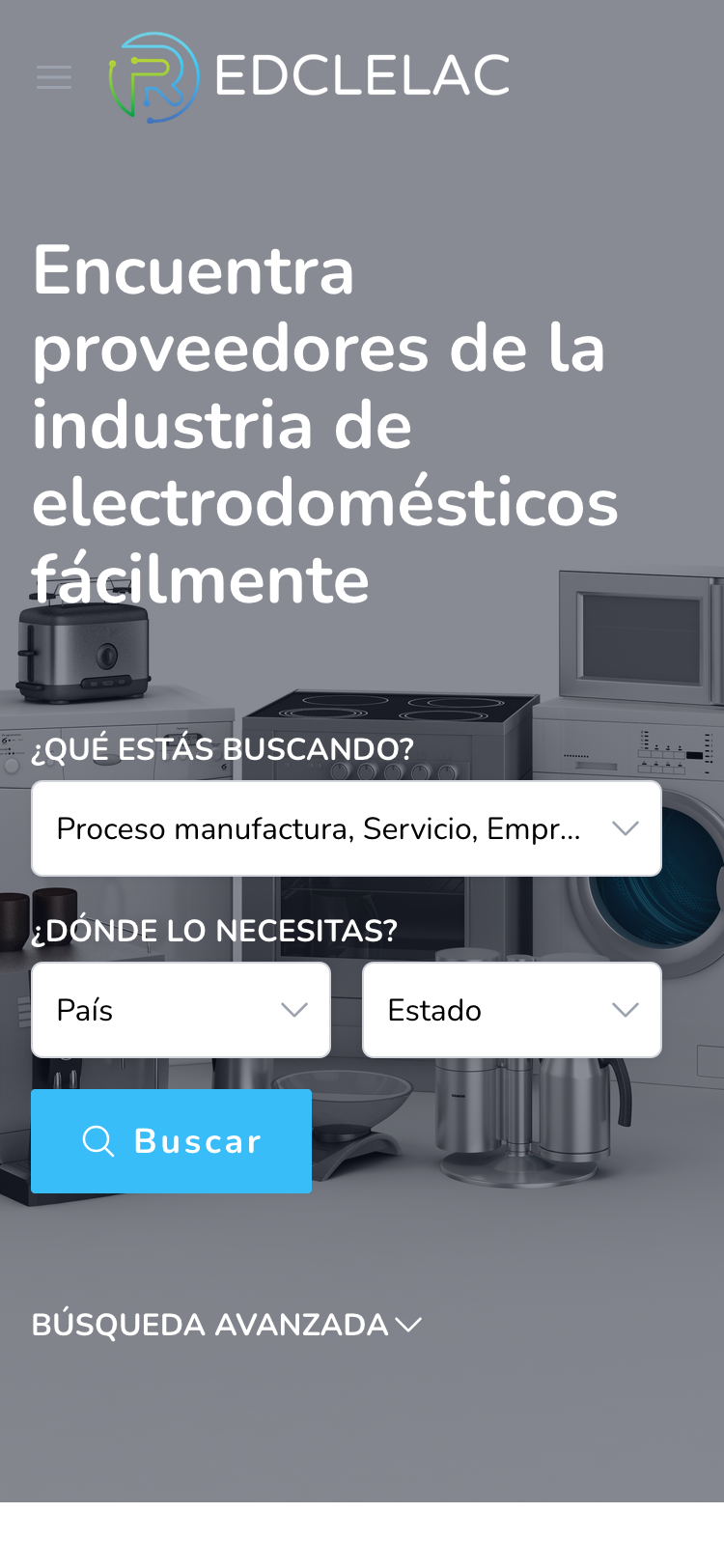 Red Clelac website mobile