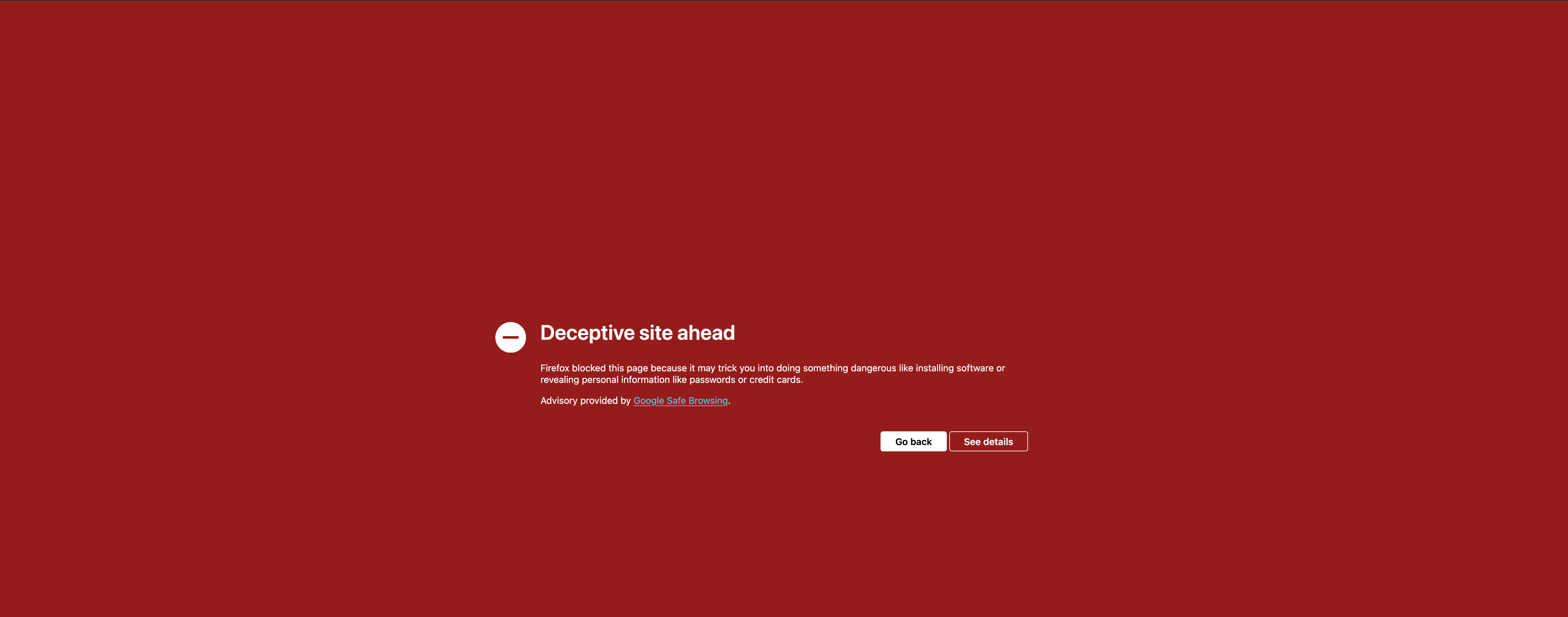 Deceptive site ahead, when you enter trabajoremote.com